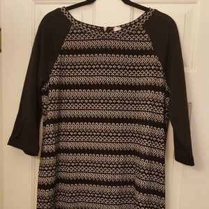 Loft striped dress